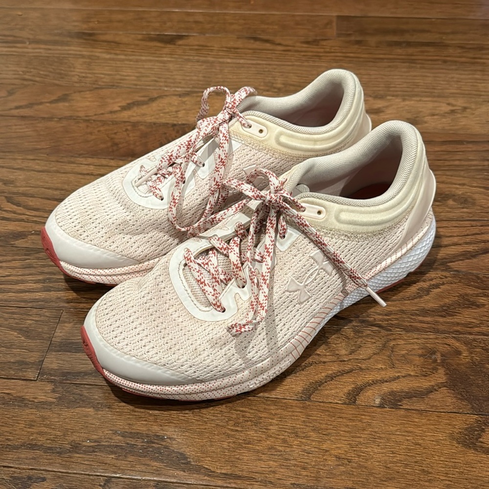 Light Pink Under Armor Sneakers